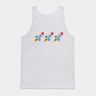 Rocket Emoji Tank Top